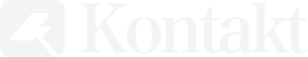 Kontakt - Logo - White